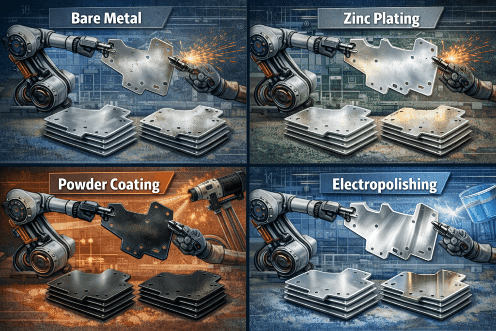 Comparing the Impact of Metal Stamping Finishing Options on Component Quality