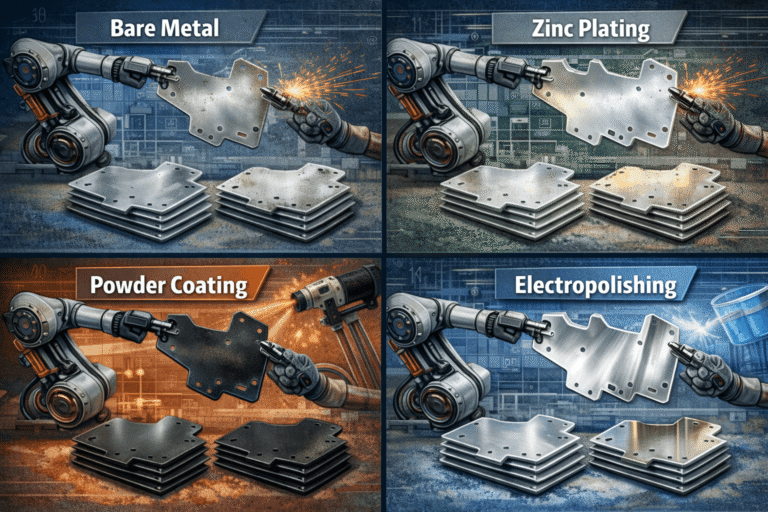 Comparing the Impact of Metal Stamping Finishing Options on Component Quality