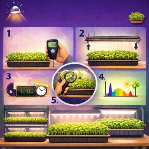 microgreen grow lights