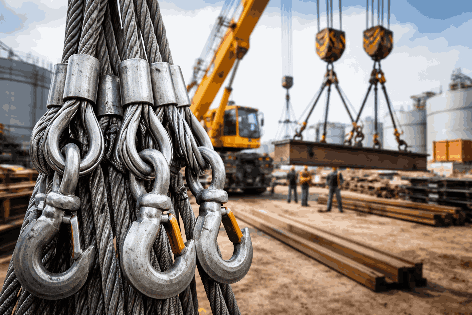 5 Advantages of Using Wire Rope Slings in Industrial Lifting Jobs - SEO ...