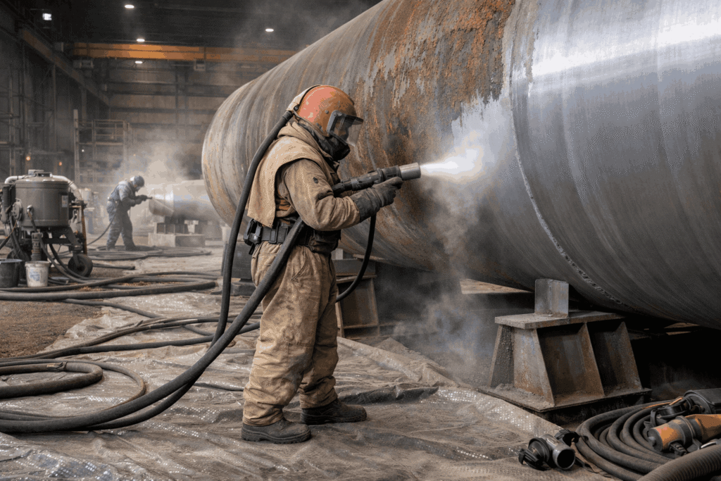 Industrial Sandblasting