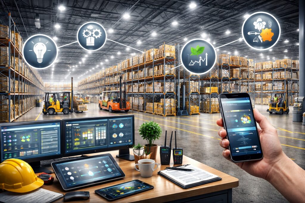 warehouse lighting controls