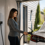 home EV charger installation