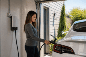 home EV charger installation